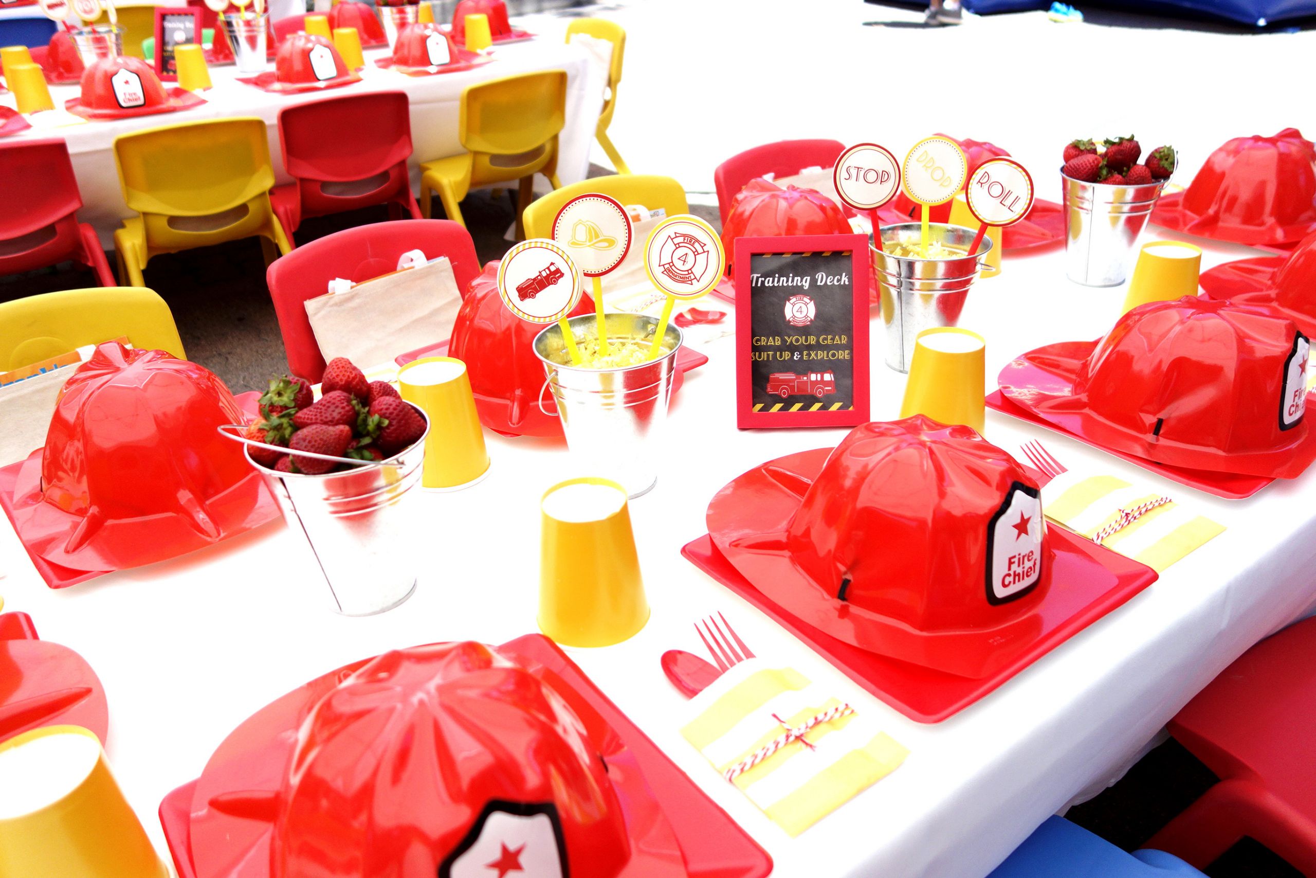 Firefighter Birthday Party Supplies
 Firefighter Birthday Party