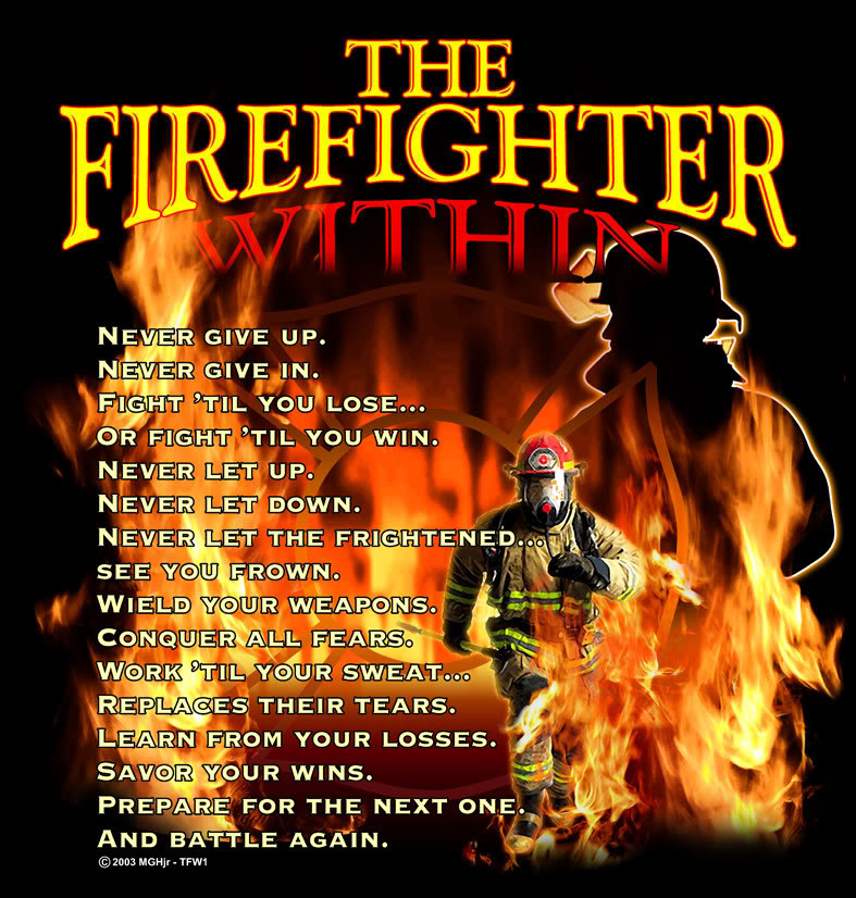 Firefighter Inspirational Quotes
 Famous quotes about Firefighter Sualci Quotes