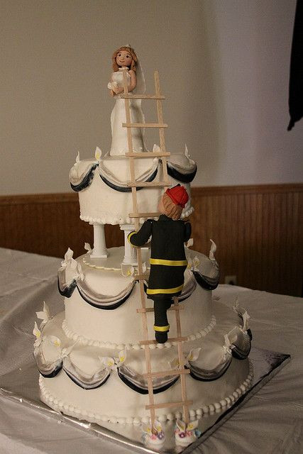 Firefighter Wedding Cake
 FiremanWeddingCakeView5