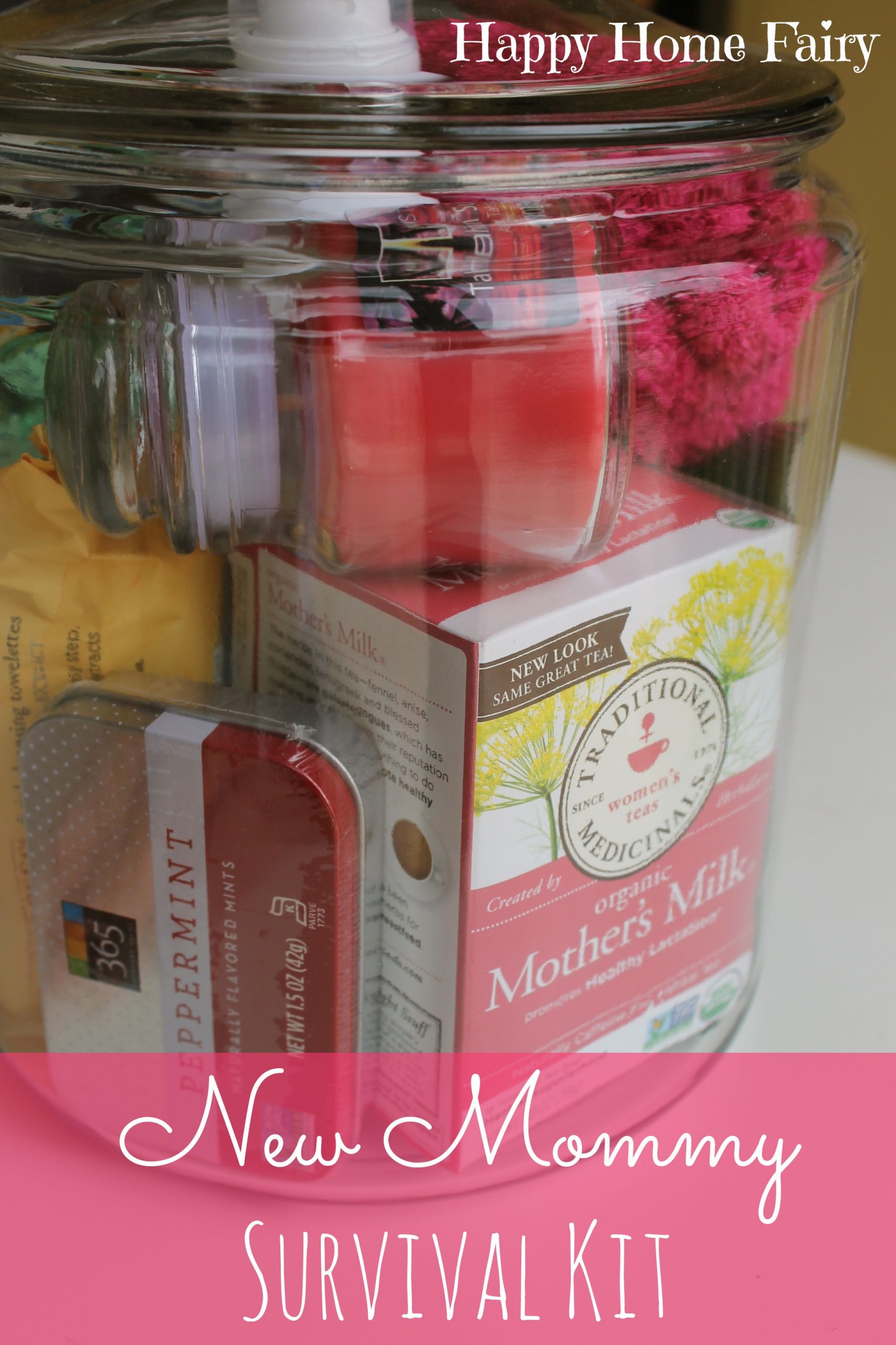 First Baby Gift Ideas For Mom
 New Mommy Survival Kit Happy Home Fairy