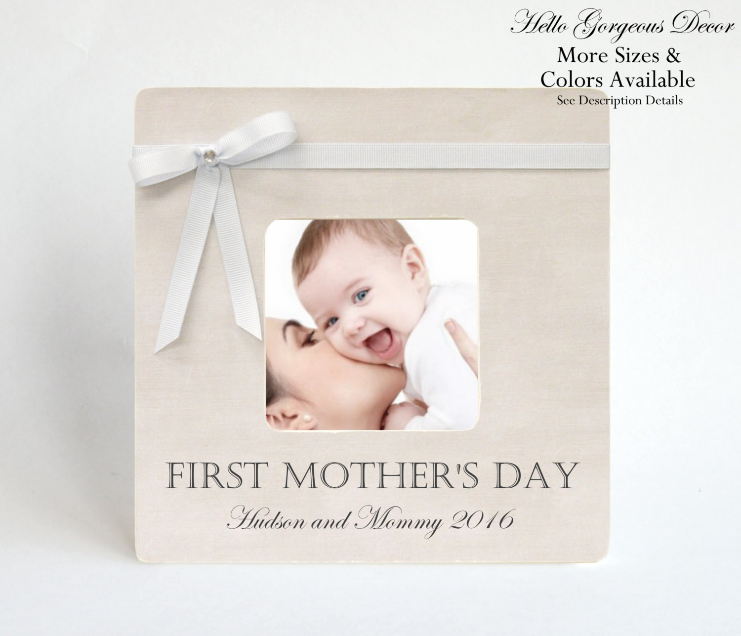 First Baby Gift Ideas For Mom
 Mother s Day Gift FIRST MOTHER S DAY Picture Frame To