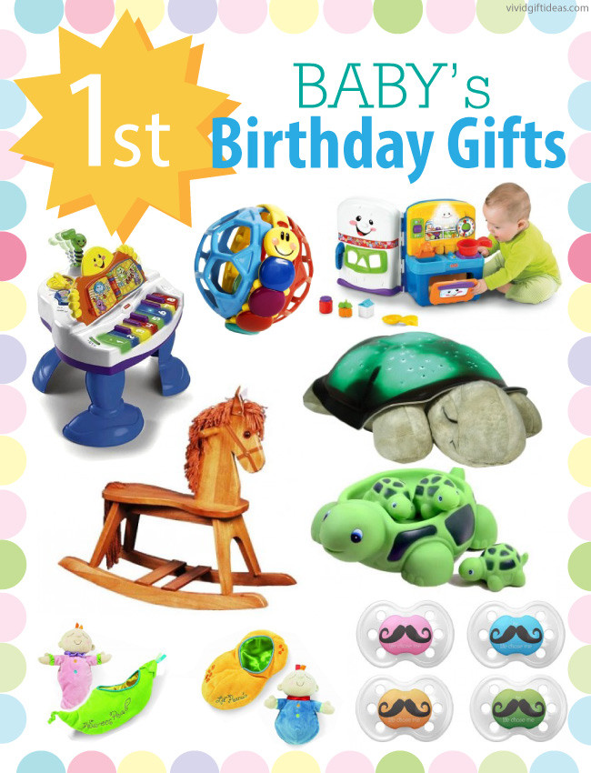 First Birthday Gifts For Boy
 1st Birthday Gift Ideas For Boys and Girls Vivid s