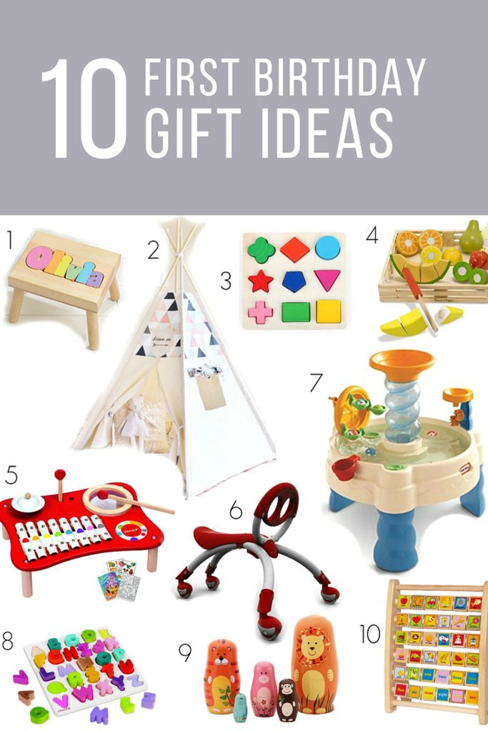 First Birthday Gifts For Boy
 first birthday t ideas for girls or boys
