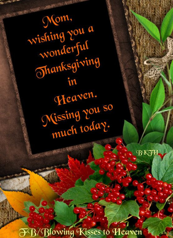 First Thanksgiving Quotes
 Missing my Mom this Thanksgiving