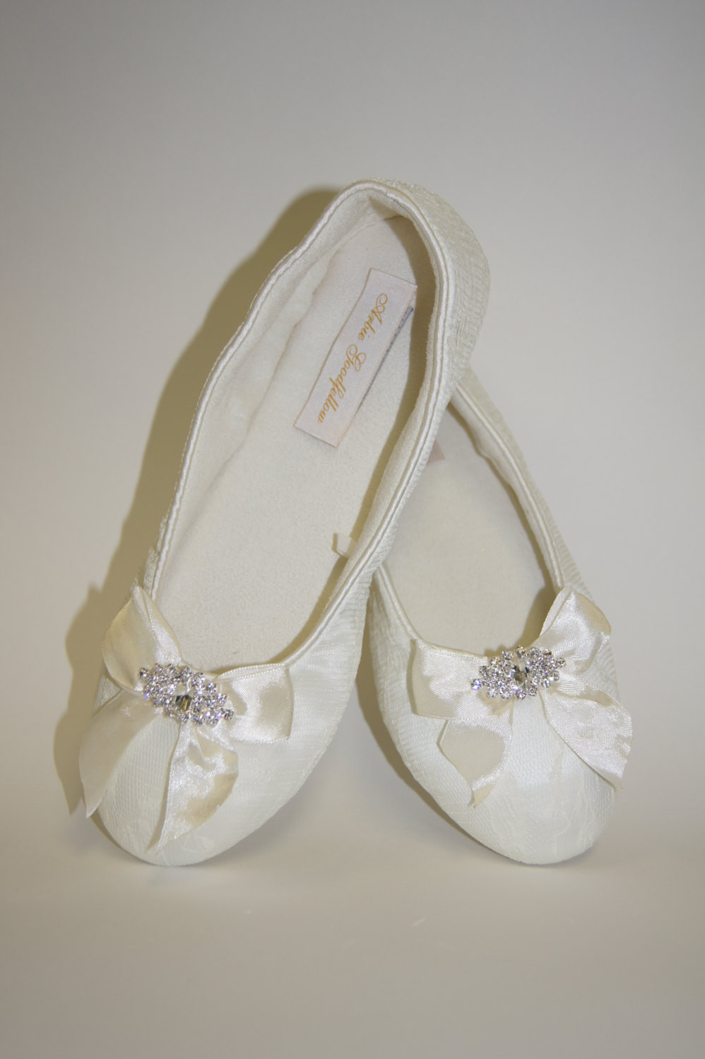 Flat Lace Wedding Shoes
 Flat Lace Wedding Shoes Choose From White Ivory Lace Flat