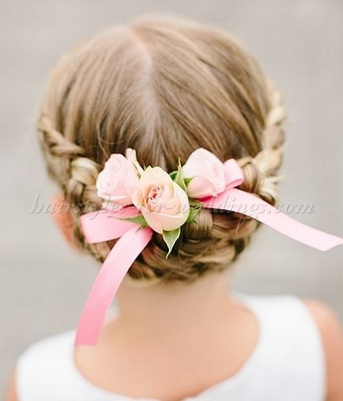 Flower Girl Braid Hairstyles
 flowergirl hairstyles braided flowergirl hairstyle