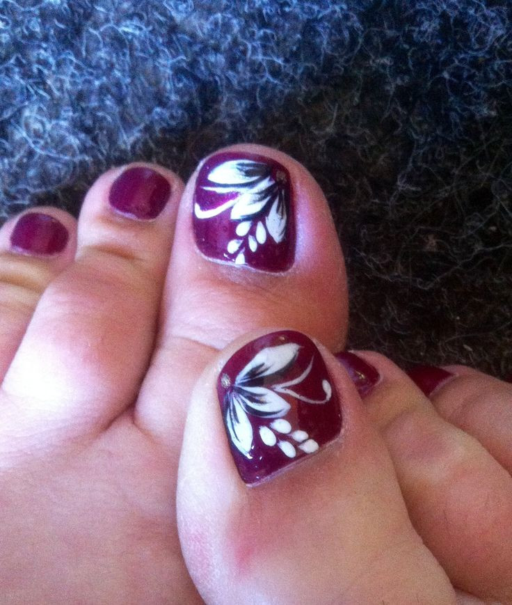 Flower Toe Nail Art
 My summer holiday toe nail art Nail Art