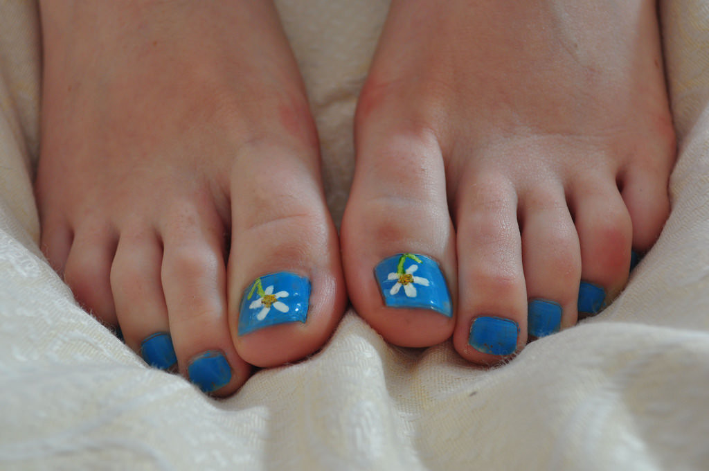 Flower Toe Nail Art
 32 Flower Toe Nail Designs Nail Designs