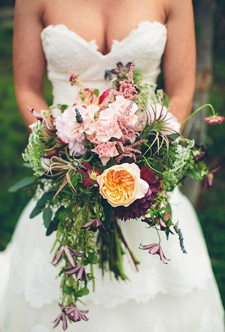 Flower Wedding
 25 stunning wedding bouquets with roses for a perfect