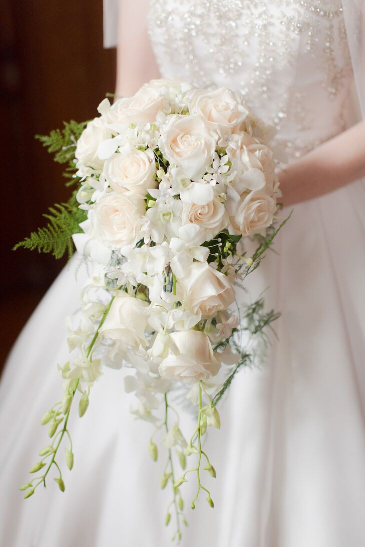 Flower Wedding
 Princess Diana Inspired Cascading Bridal Bouquet