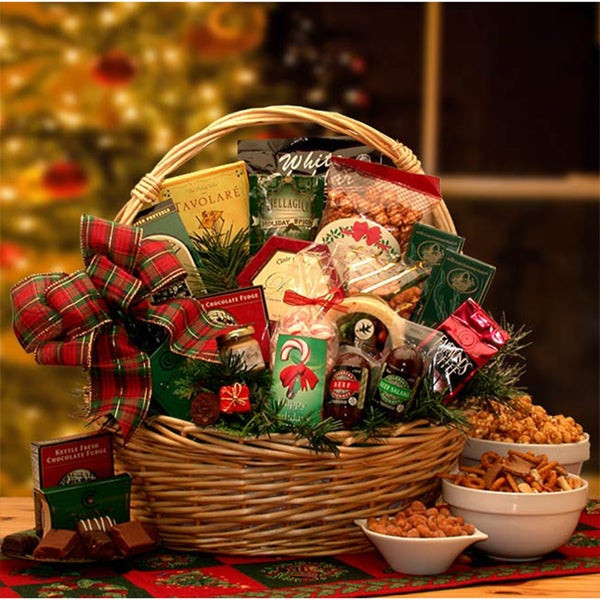 Food Christmas Gifts
 Shop Medium Holiday Celebrations Christmas Basket Free