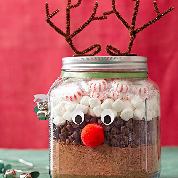 Food Christmas Gifts
 50 Cute Mason Jar Craft Ideas Hative