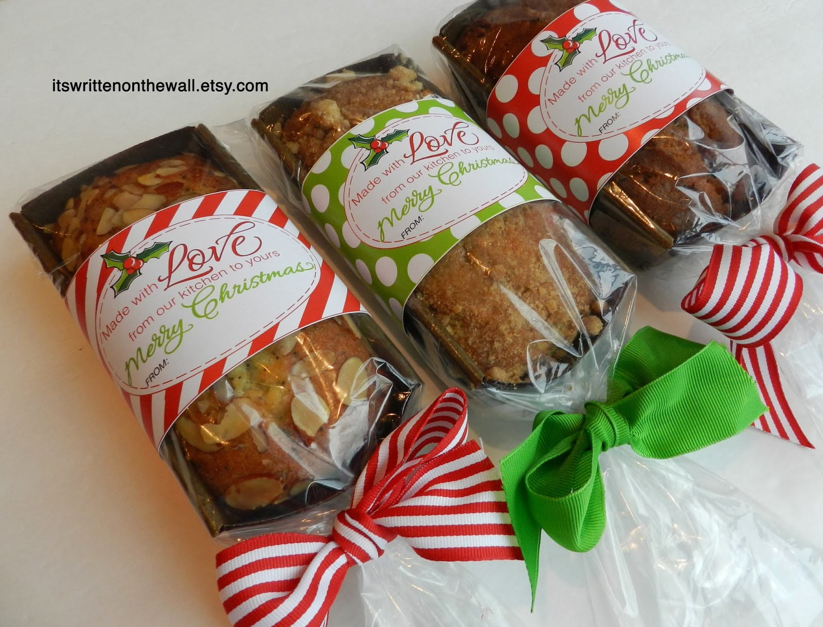 Food Christmas Gifts
 It s Written on the Wall Christmas Tags For Your Homemade