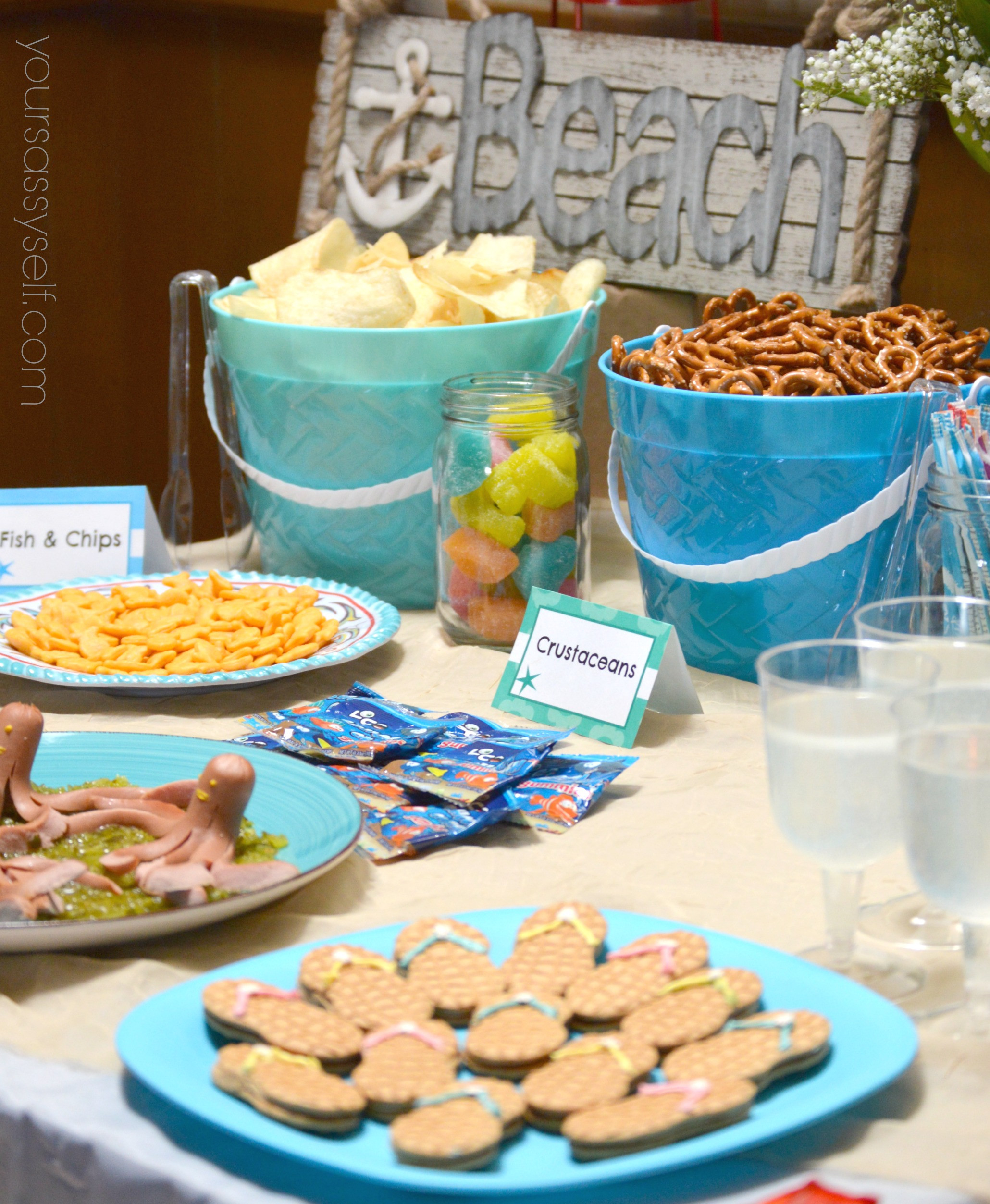 Food Ideas For A Beach Themed Party
 Fun Birthday Beach Party Ideas For Any Age Your Sassy Self