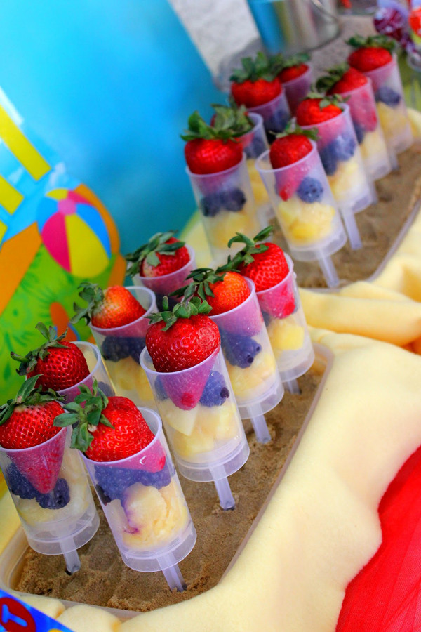 Food Ideas For A Beach Themed Party
 Kara s Party Ideas Beach Ball Birthday Party Supplies