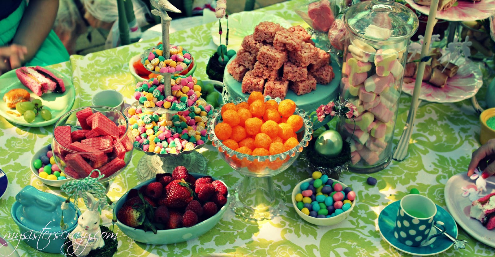 Food Ideas For Easter Party
 My Sister s Crazy EASTER BRUNCH AND TEENSY TEA PARTY