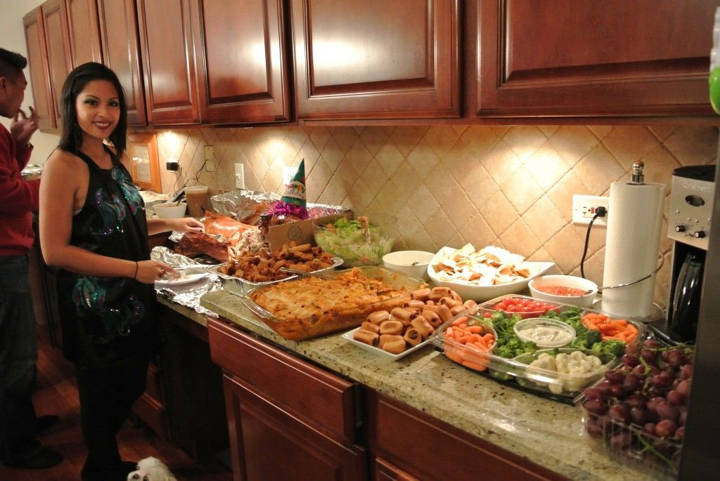 Food Ideas For Open House Party
 korean Housewarming Party