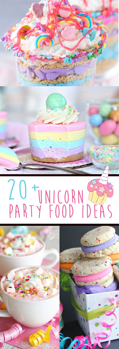 Food Ideas For Unicorn Party
 Totally Perfect Unicorn Party Food Ideas