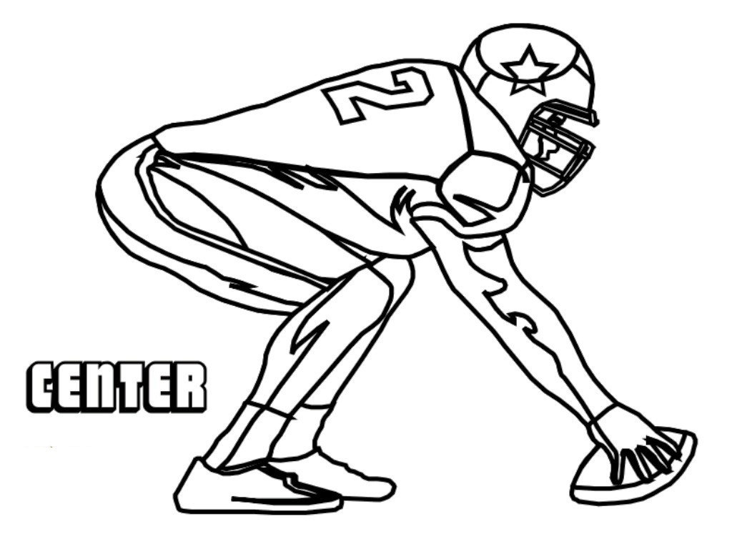 Football Coloring Pages Printable
 Coloring Pages Football Coloring Pages Free and Printable
