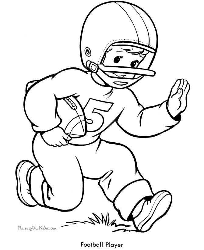 Football Coloring Pages Printable
 Football Coloring Pages & Sheets for Kids