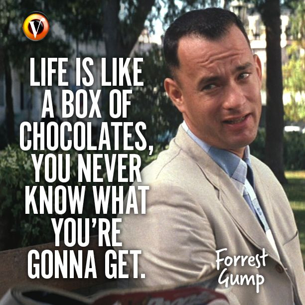Forrest Gump Life Is Like A Box Of Chocolates Quote
 ForrestGump 1994 Forrest Gump