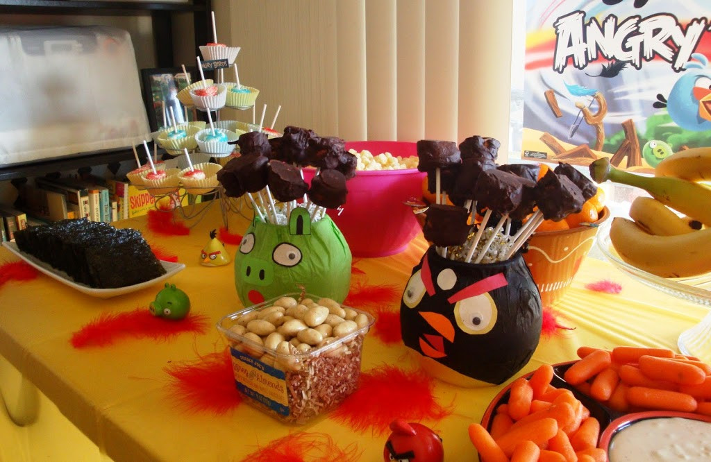 Four Year Old Birthday Party
 Angry Birds birthday party for our four year old