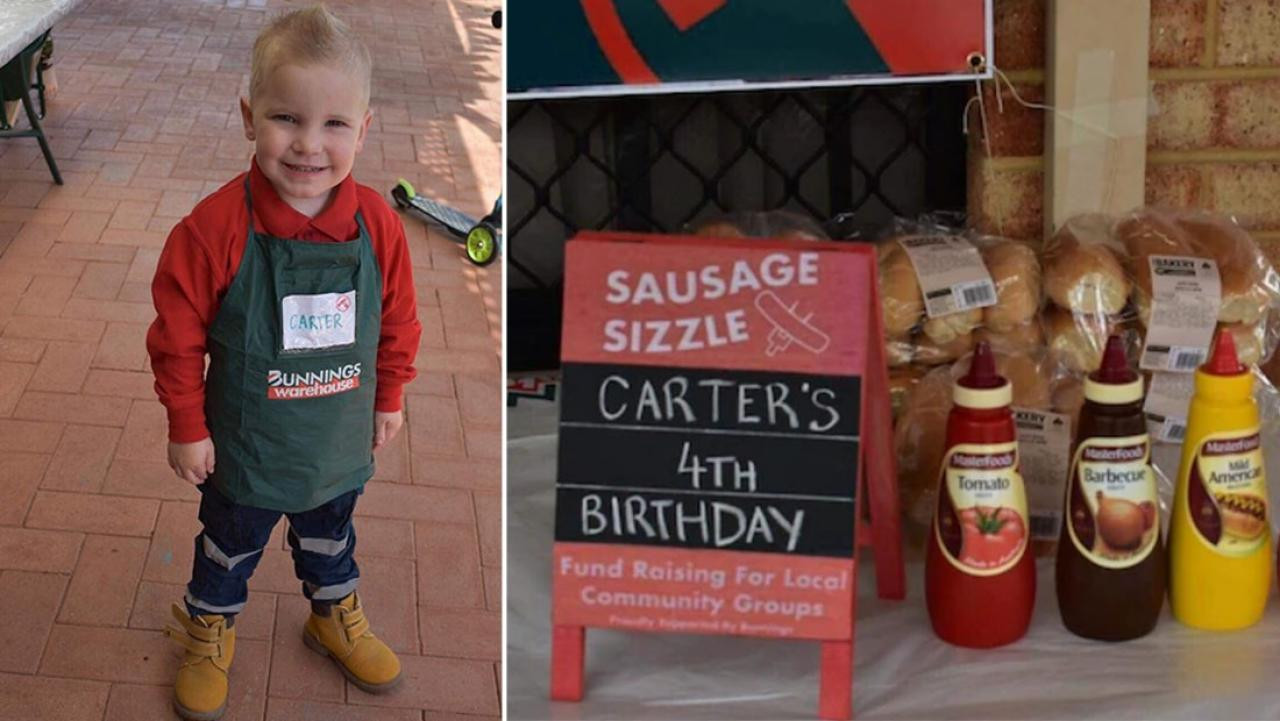 Four Year Old Birthday Party
 4 year old boy has Bunnings themed birthday party
