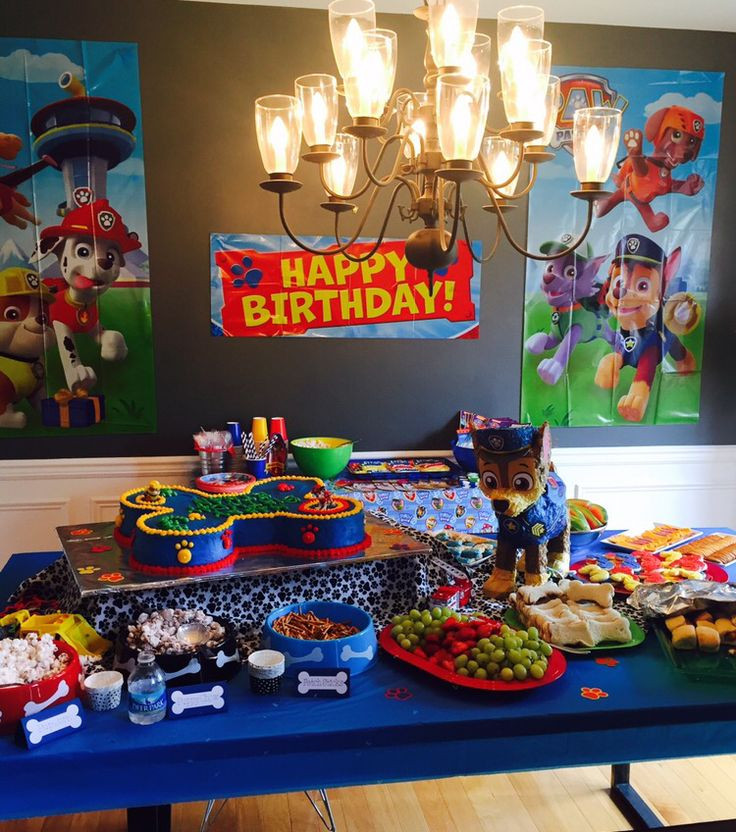 Four Year Old Birthday Party Ideas
 Paw Patrol Birthday Party for 3 year olds