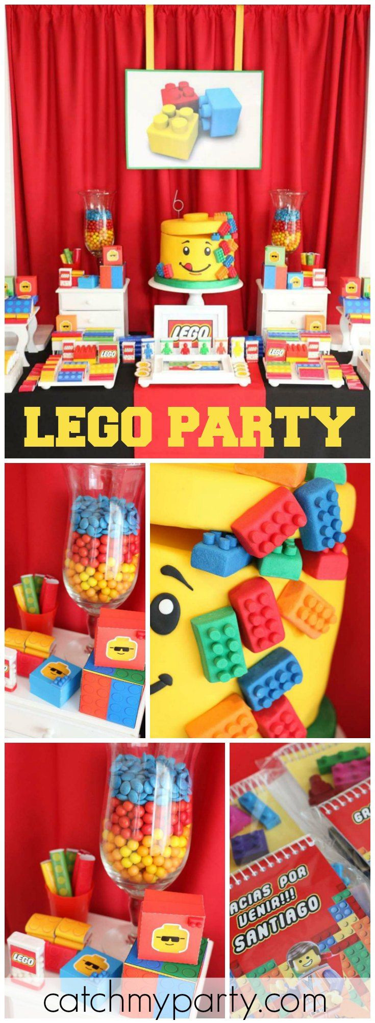 Four Year Old Birthday Party Ideas
 362 best Lego Party Ideas images on Pinterest