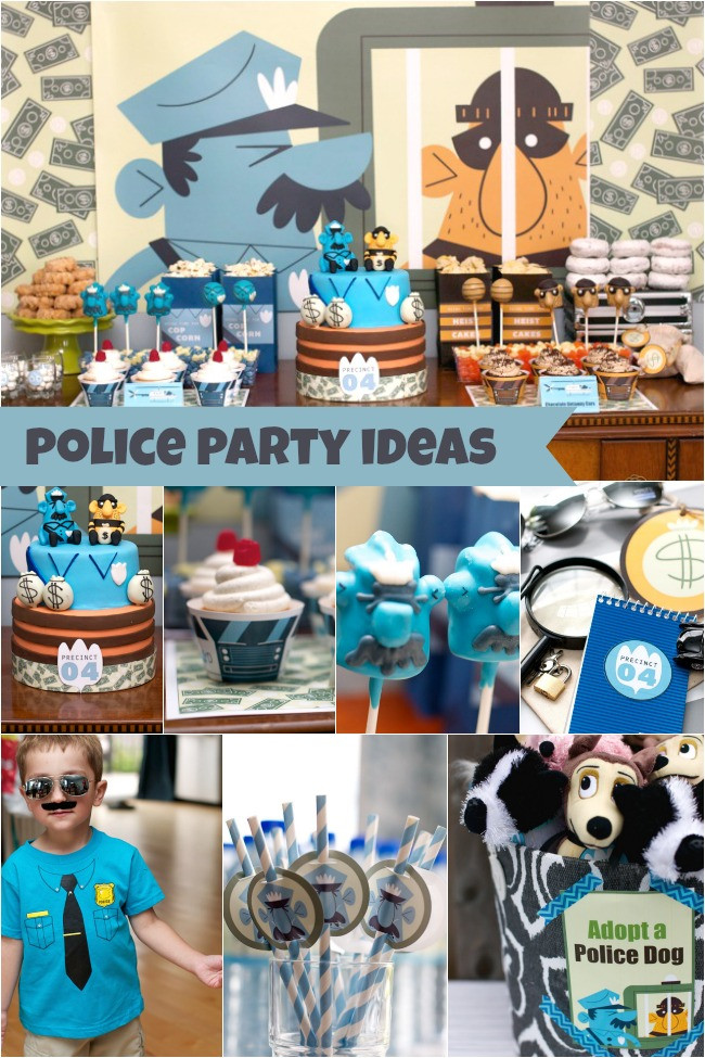 Four Year Old Birthday Party
 Police Birthday Party for 4 Year Old Boy Family Review Guide