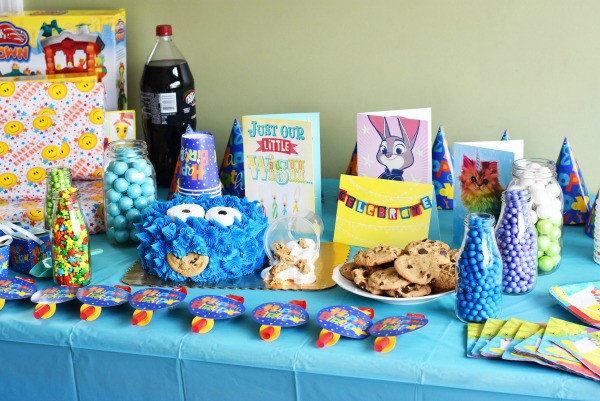 Four Year Old Birthday Party
 Cookies & Candy Kid s Birthday Party