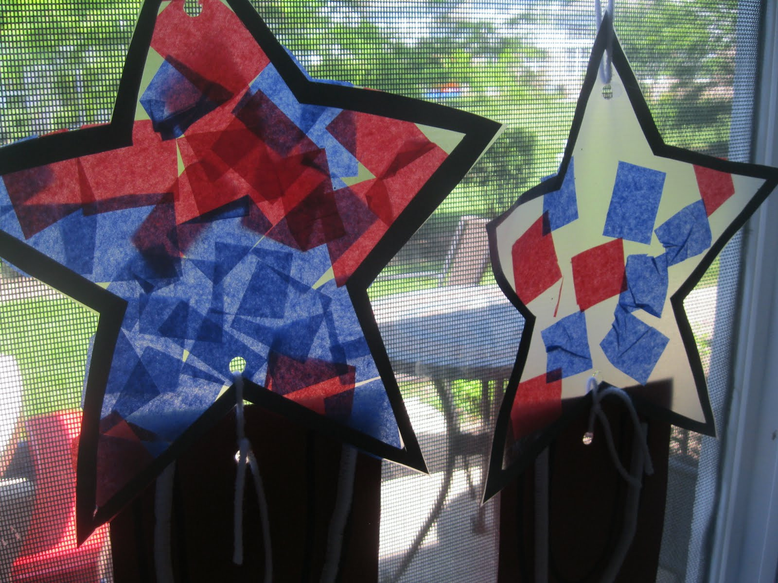 Fourth Of July Art Projects For Preschoolers
 Preschool Crafts for Kids 4th of July Tissue Paper Stars