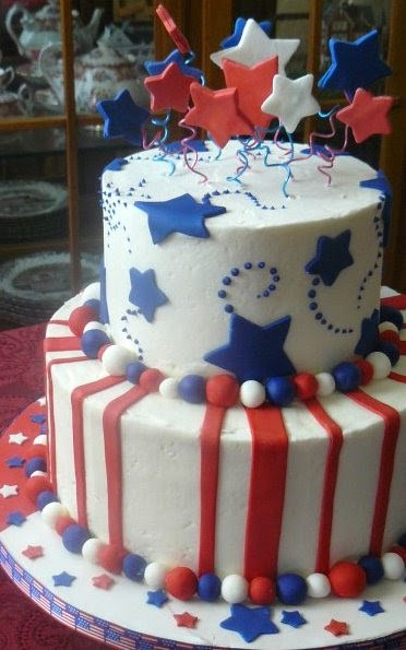 Fourth Of July Wedding Cakes
 Fourth of July Cake 09