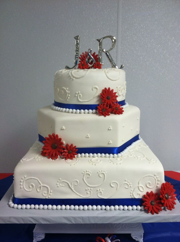 Fourth Of July Wedding Cakes
 July 4th wedding cake Our Cakes