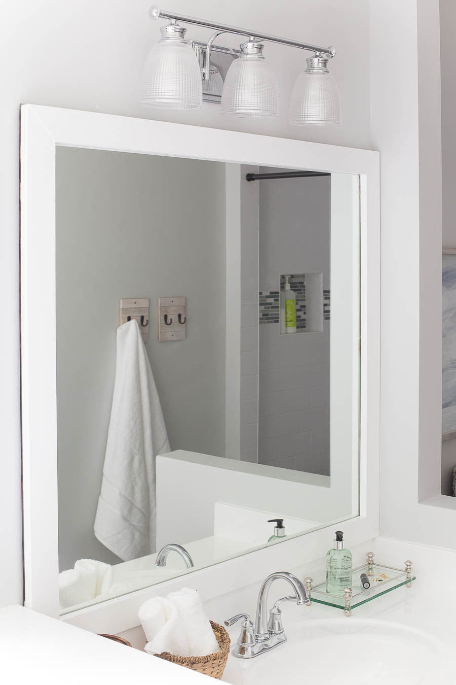 Frame A Bathroom Mirror
 How to Frame a Bathroom Mirror Easy DIY project