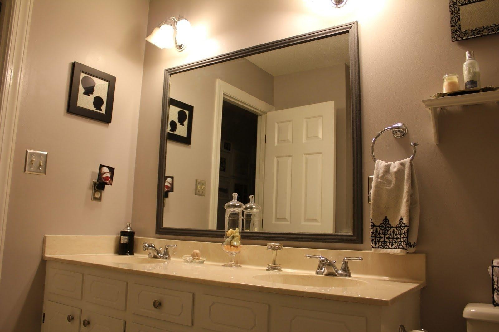 Frameless Beveled Bathroom Mirror
 20 Frameless Beveled Bathroom Mirrors