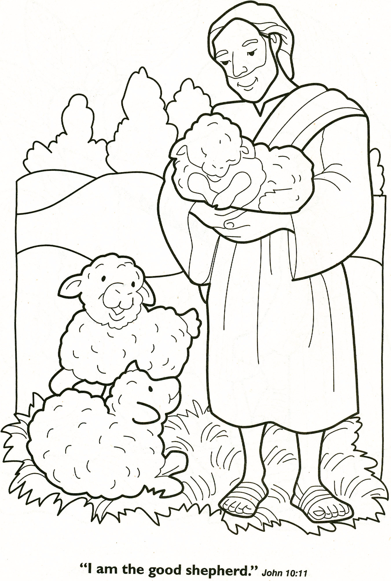 Free Bible Coloring Pages For Kids
 May 2011