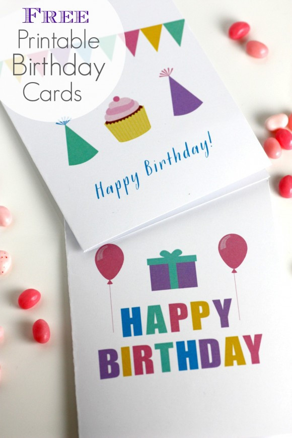 Free Birthday Greeting Cards
 Free Printable Blank Birthday Cards