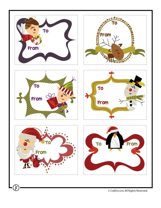 Free Christmas Gifts For Children
 Printable Christmas Gift Tags