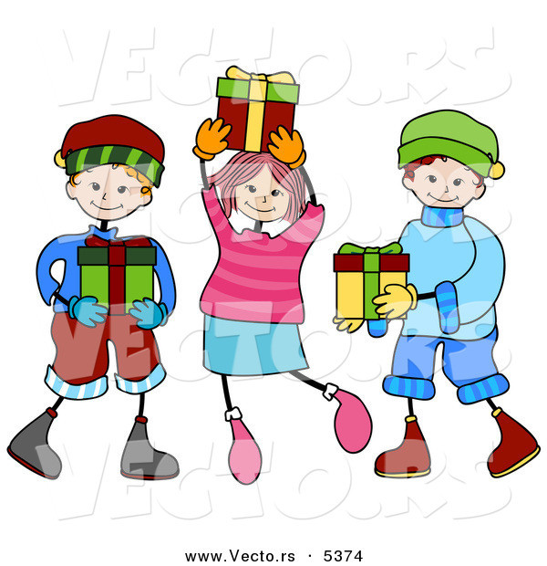 Free Christmas Gifts For Children
 Clip Art Christmas Presents