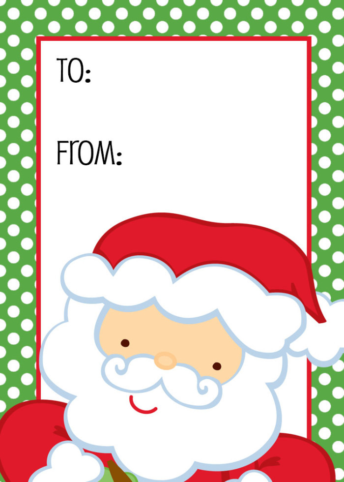 Free Christmas Gifts For Children
 40 Unique Printable Christmas Gift Tags