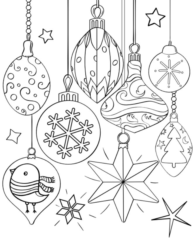 Free Christmas Printable Coloring Pages
 10 Christmas Coloring Pages for Kids – Tip Junkie