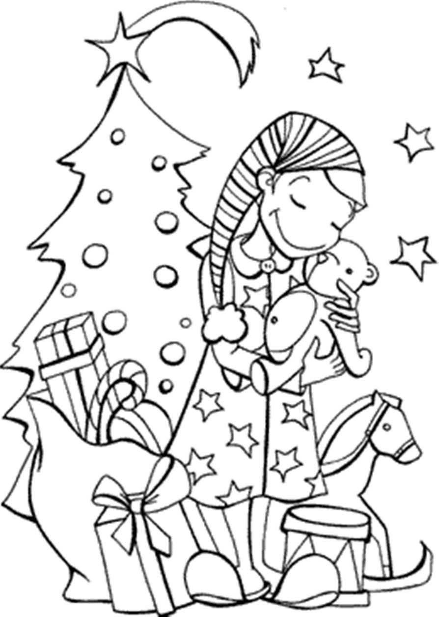 Free Christmas Printable Coloring Pages
 Free Christmas Coloring Pages To Print