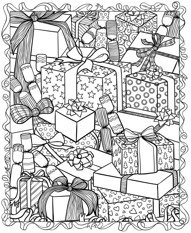 Free Christmas Printable Coloring Pages
 21 Christmas Printable Coloring Pages