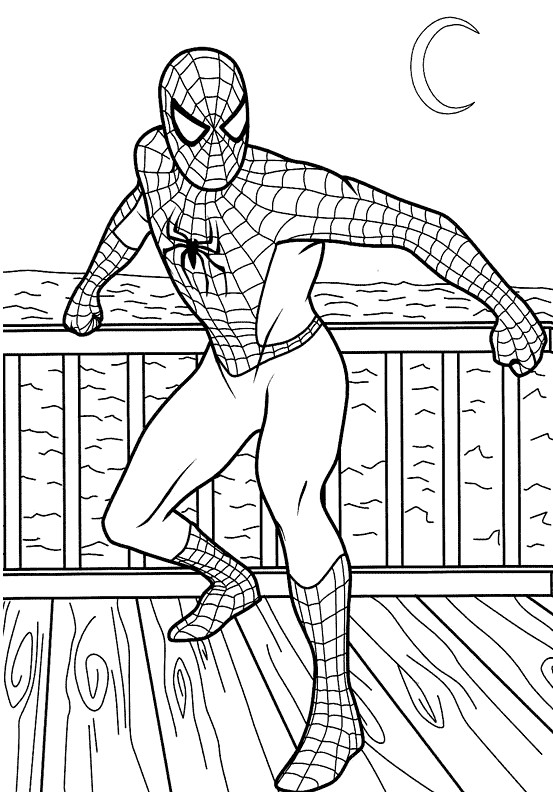 Free Coloring Pages Boys
 50 Wonderful Spiderman Coloring Pages Your Toddler Will Love