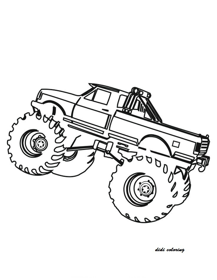 Free Coloring Pages For Boys
 Car
