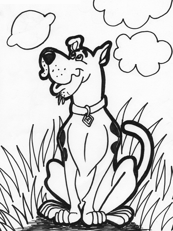 Free Coloring Pages For Kids To Print
 Kids Page Printable Scooby Doo Coloring Pages