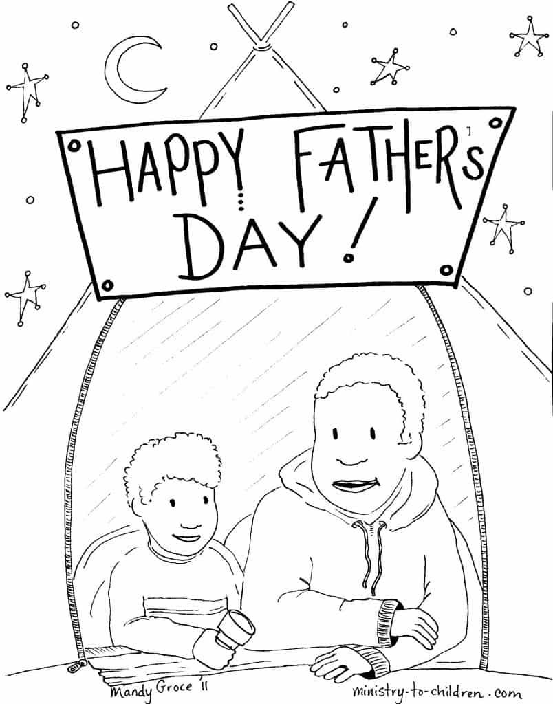 Free Father'S Day Coloring Pages Printable
 Father s Day Coloring Pages Free Easy Print PDF