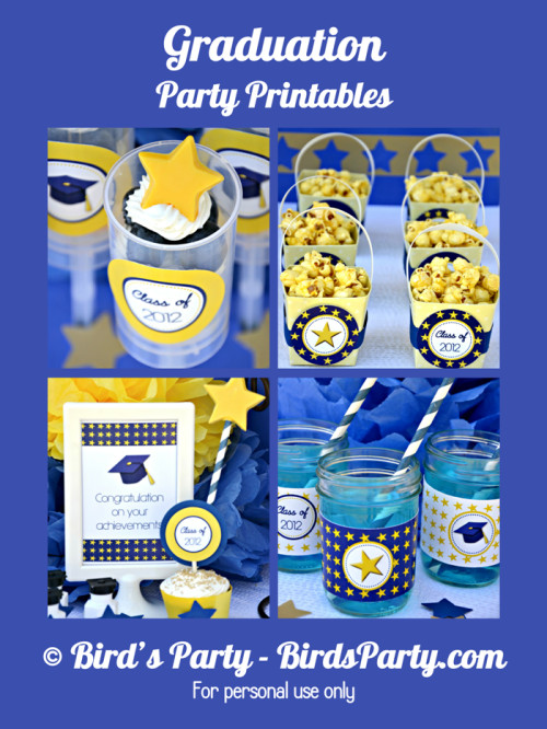 Free Graduation Party Ideas
 Graduation FREE Printable Kit Updated