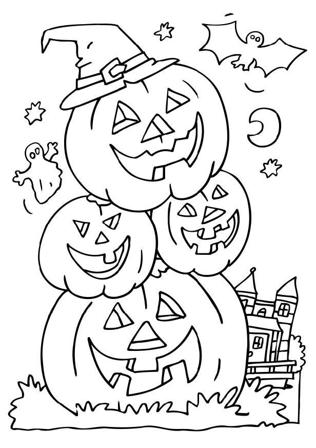 Free Halloween Coloring Pages For Kids
 halloween coloring pages to print and color